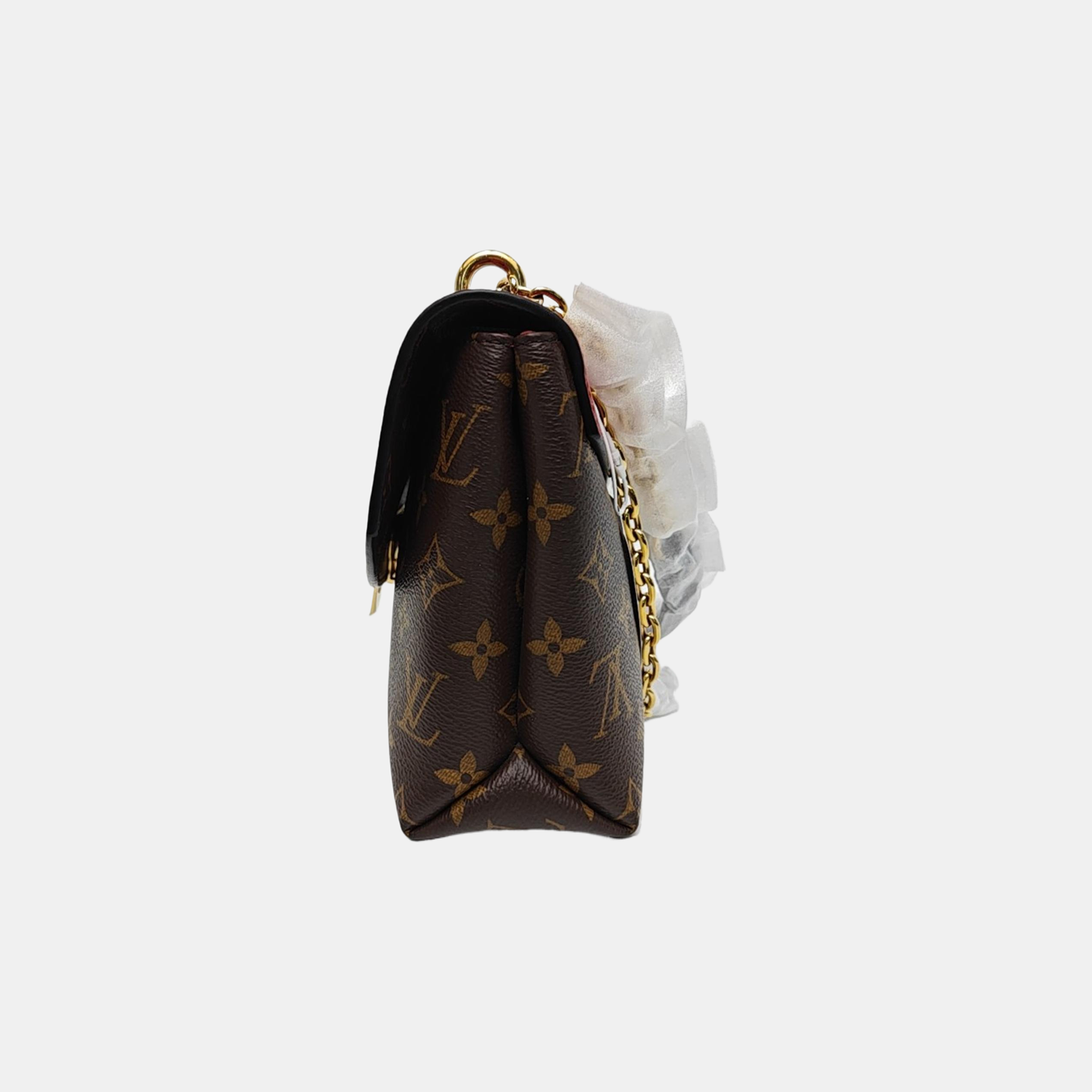SAINT PLACIDE Monogram Coated Canvas Brown