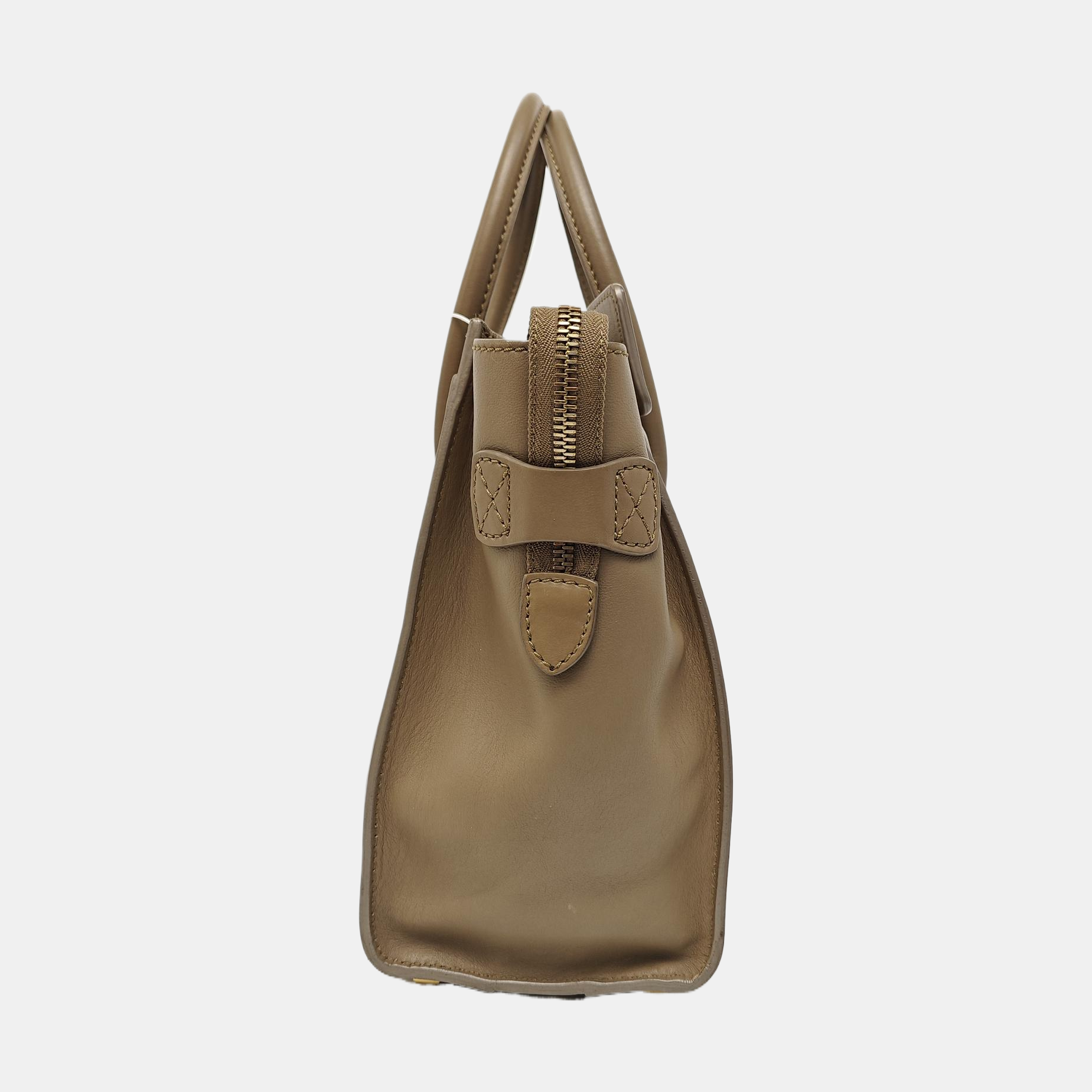 LUGGAGE Calfskin Brown