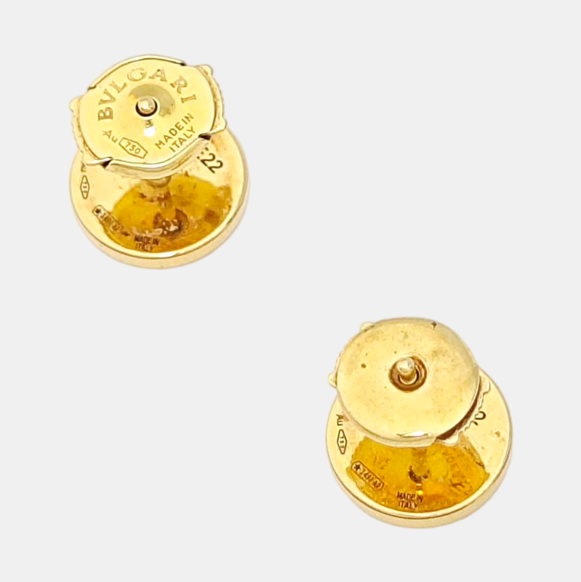 BVLGARI BVLGARI 18k Gold Stud Earrings