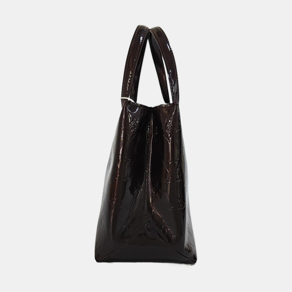 WILSHIRE MM Monogram Patent Leather Red