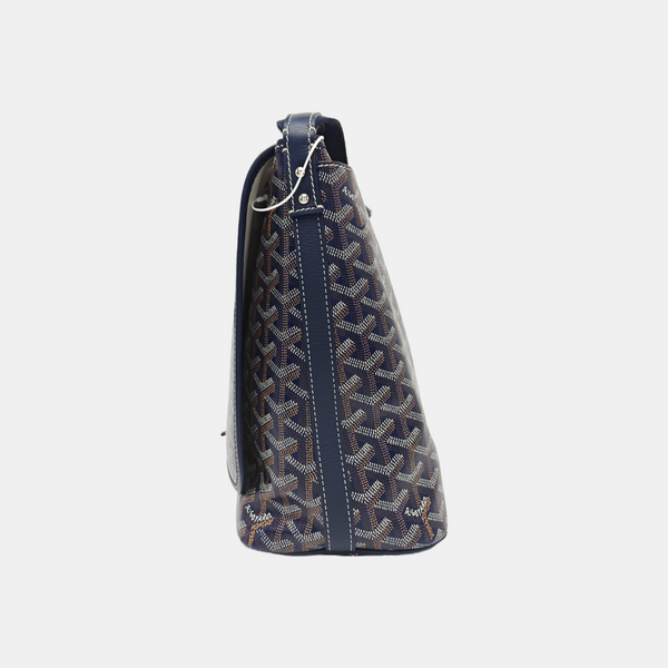 Capétien MM Coated Canvas Blue