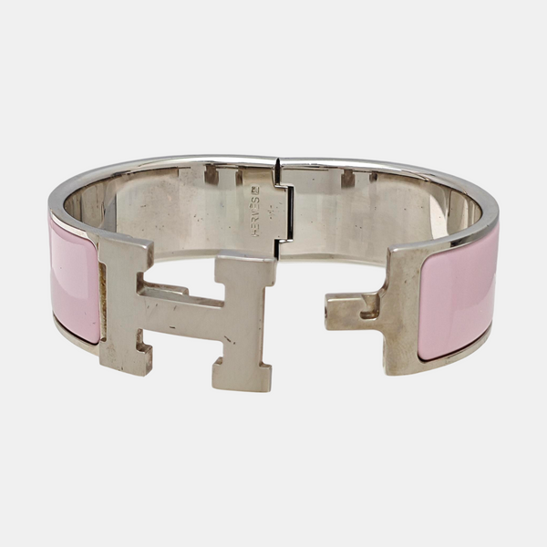 Clic Clac H Metal Red Bangle