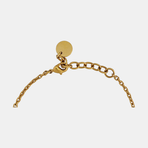 Petit CD Metal Gold Bracelet