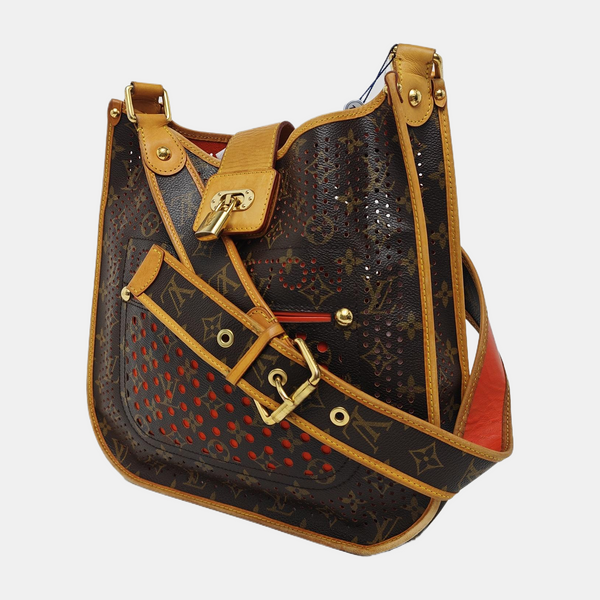 MUSETTE1 Monogram Coated Canvas Brown