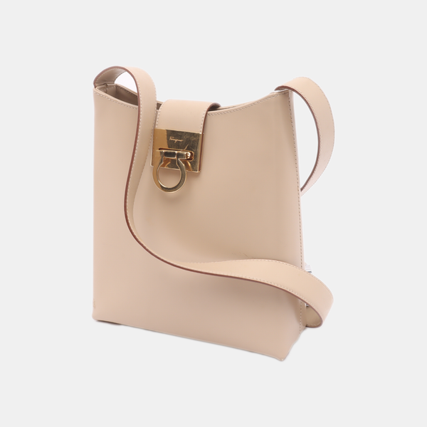 Authenticated pre-owned  Gancini Leather Pink - Shoulder Bag at Looply