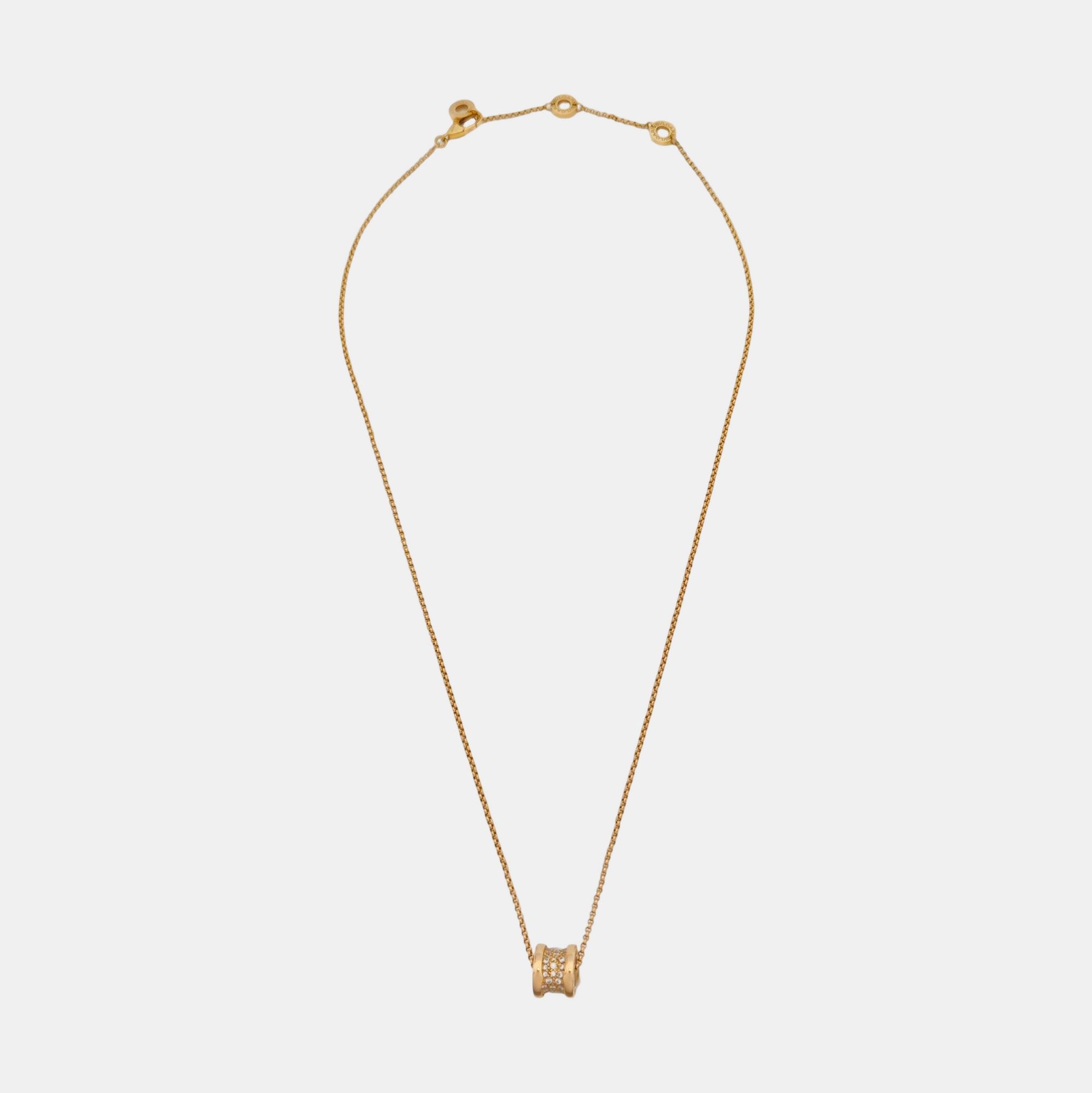 B.ZERO1 18k Rose Gold Necklace