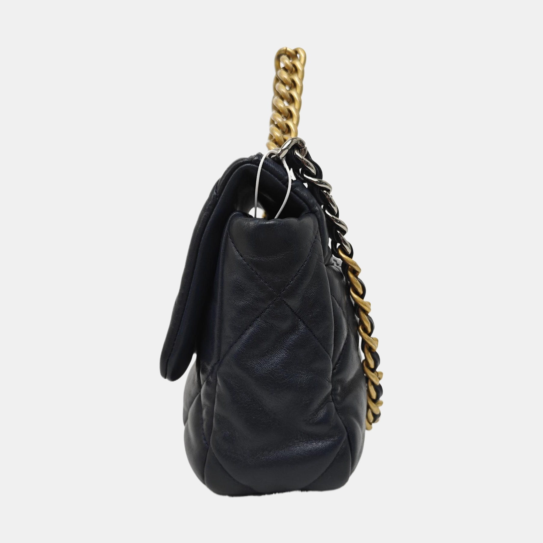 CHANEL 19 Small Quilted Lambskin Blue