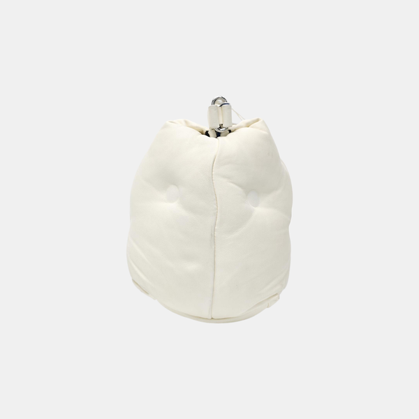 Lambskin Shoulder Bag White