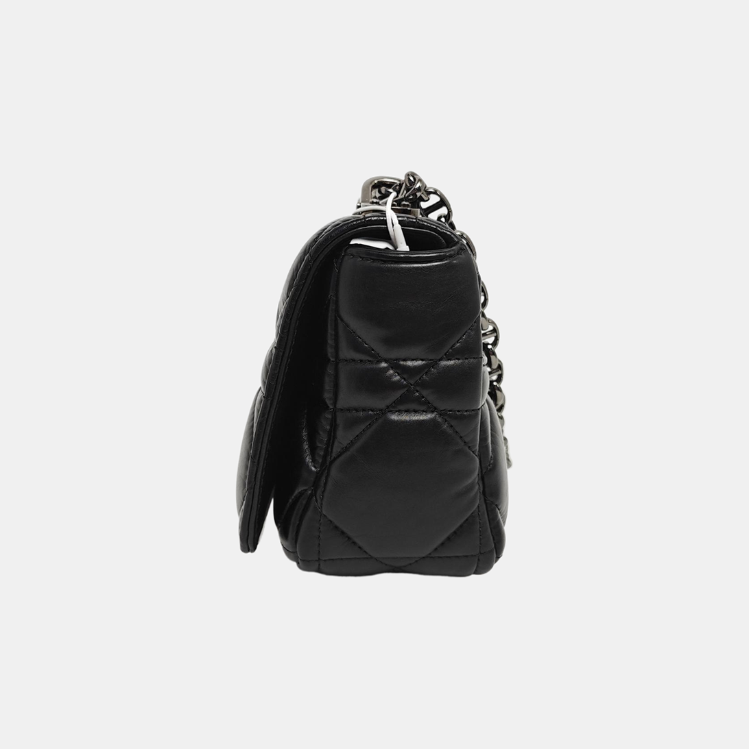 Dior Caro Small Cannage Calfskin Black