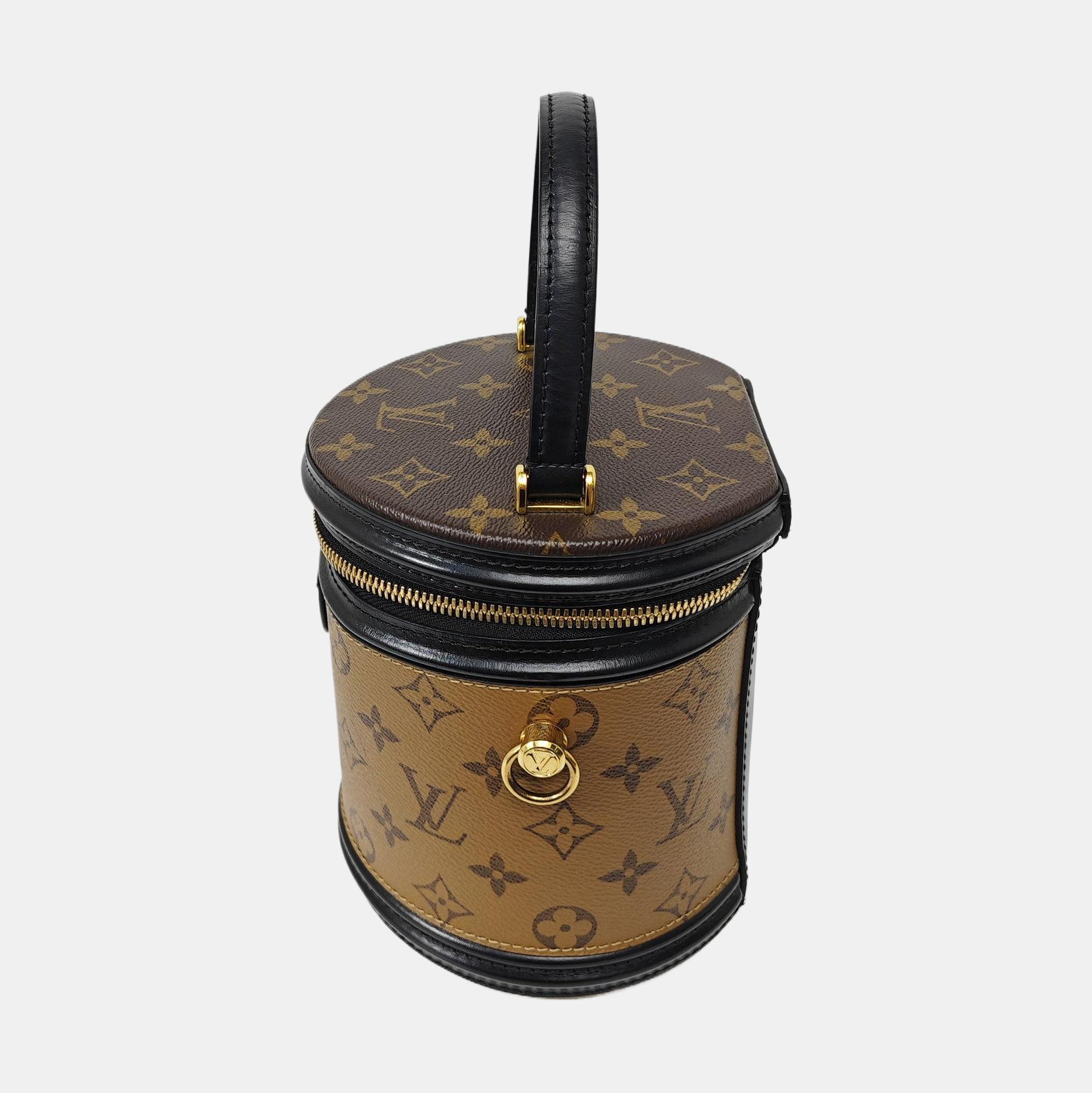 CANNES PM Monogram Coated Canvas Brown