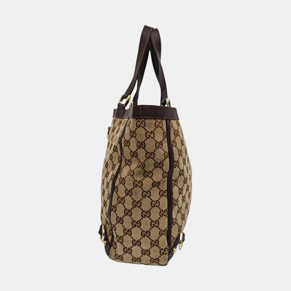 Abbey Monogram Canvas Brown