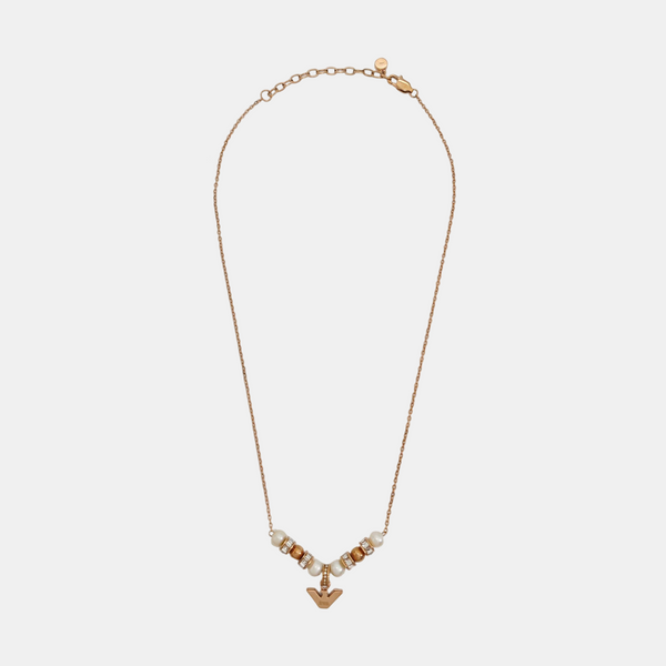 Steel Rose Gold Necklace