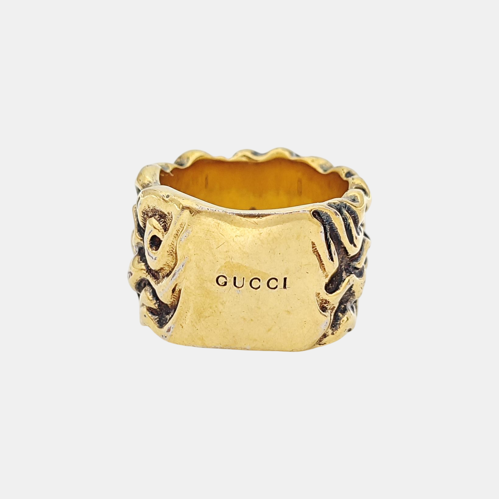 Metal Gold Ring EU 53