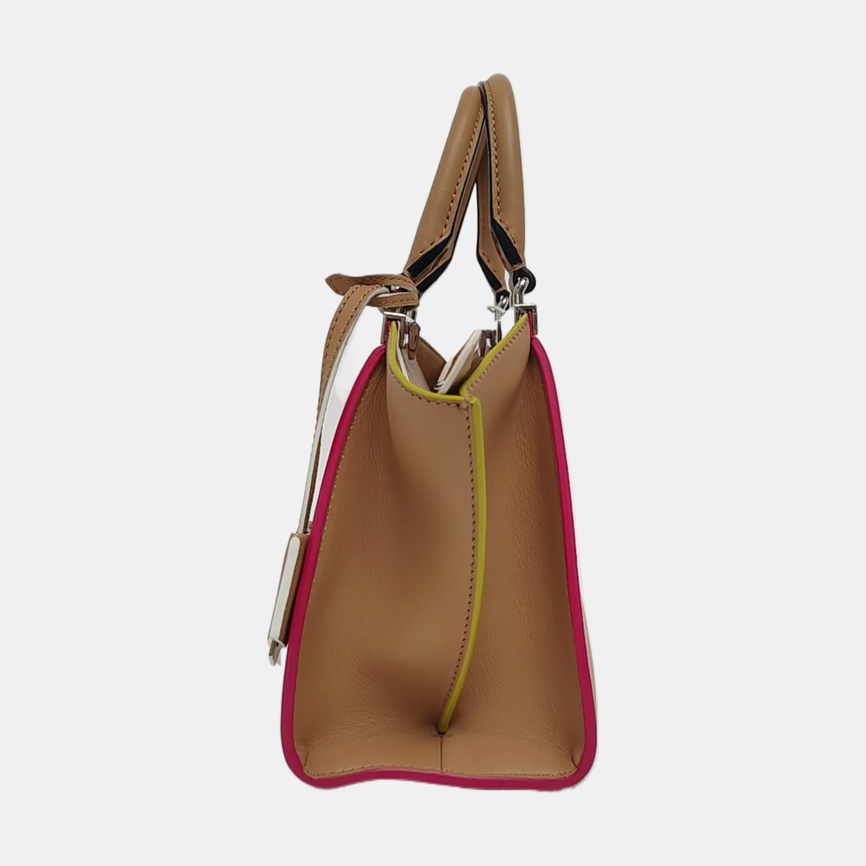 Authenticated pre-owned  3Jours Calfskin Brown - Shoulder Bag at Looply
