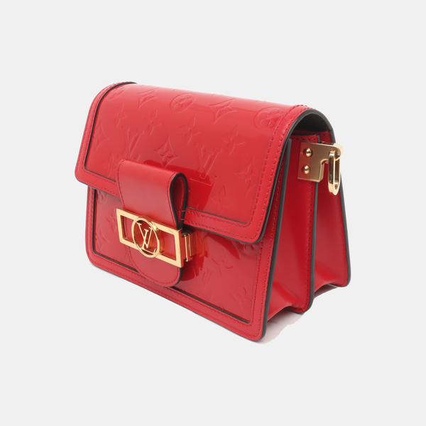 DAUPHINE Mini Patent Leather Red