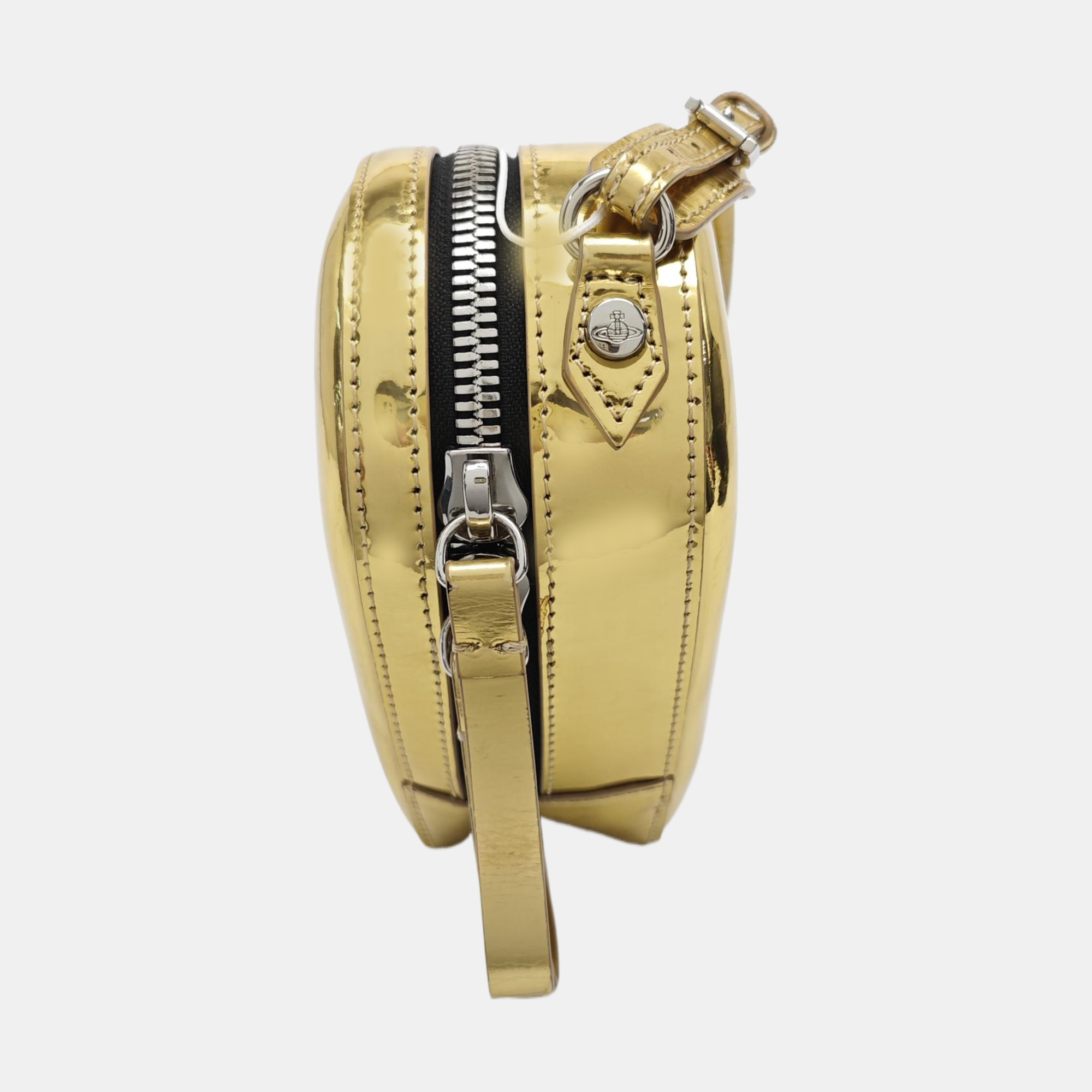 Calfskin Shoulder Bag Gold