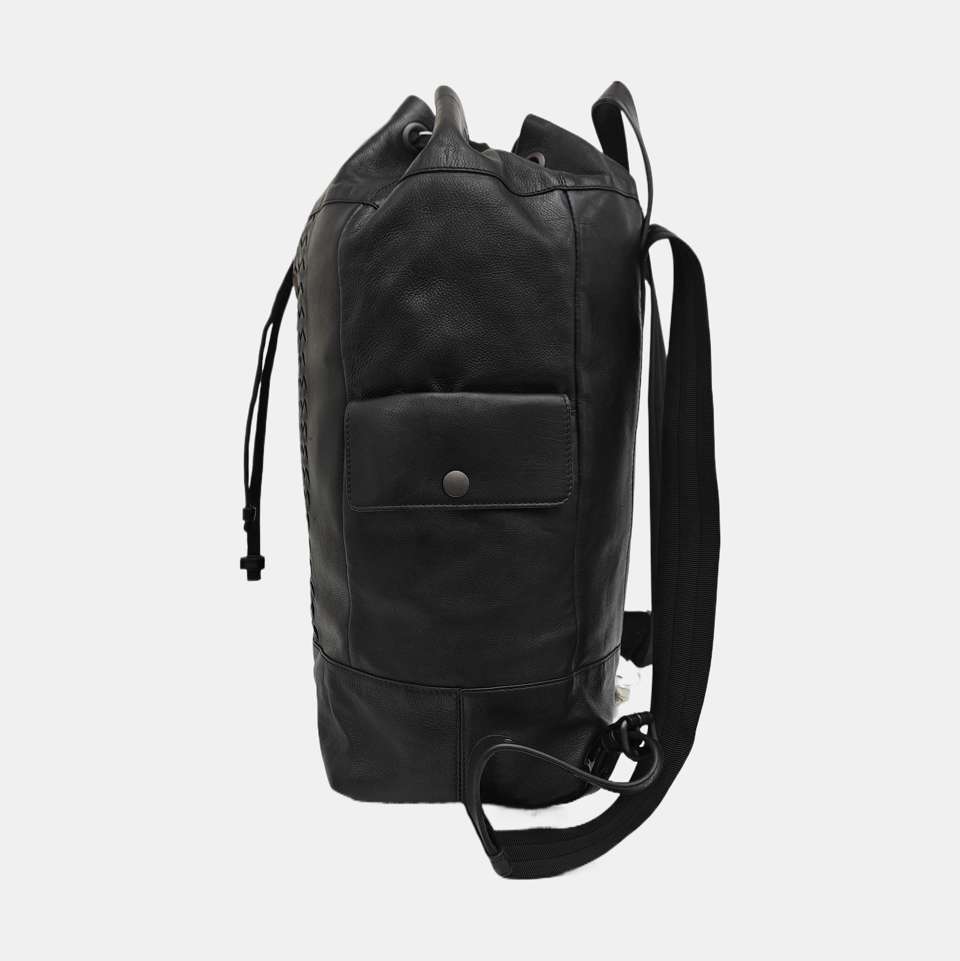 Calfskin Backpack Black