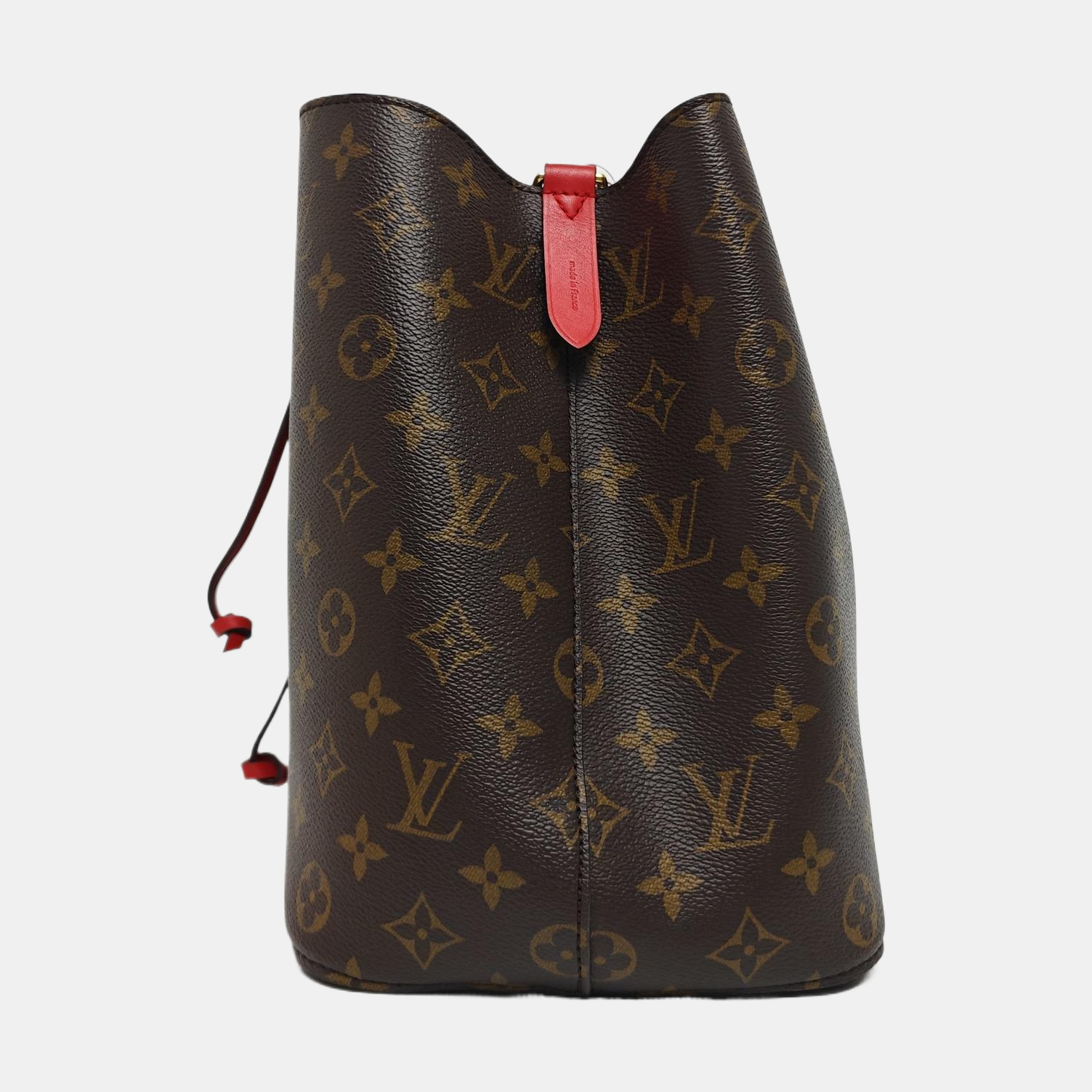 NÉONOÉ MM Monogram Coated Canvas Brown