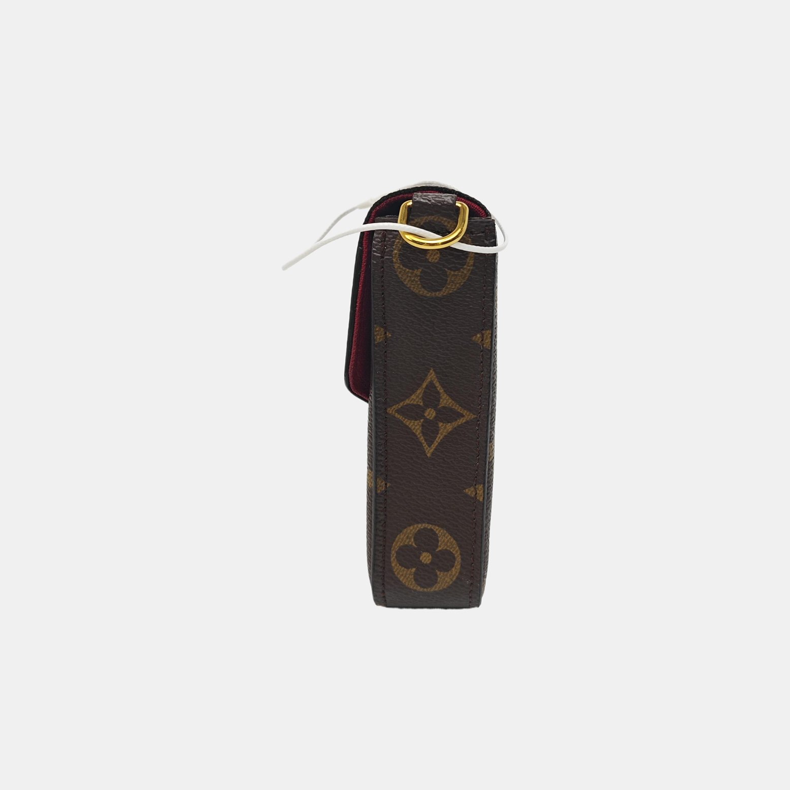 SARAH Monogram Coated Canvas Brown