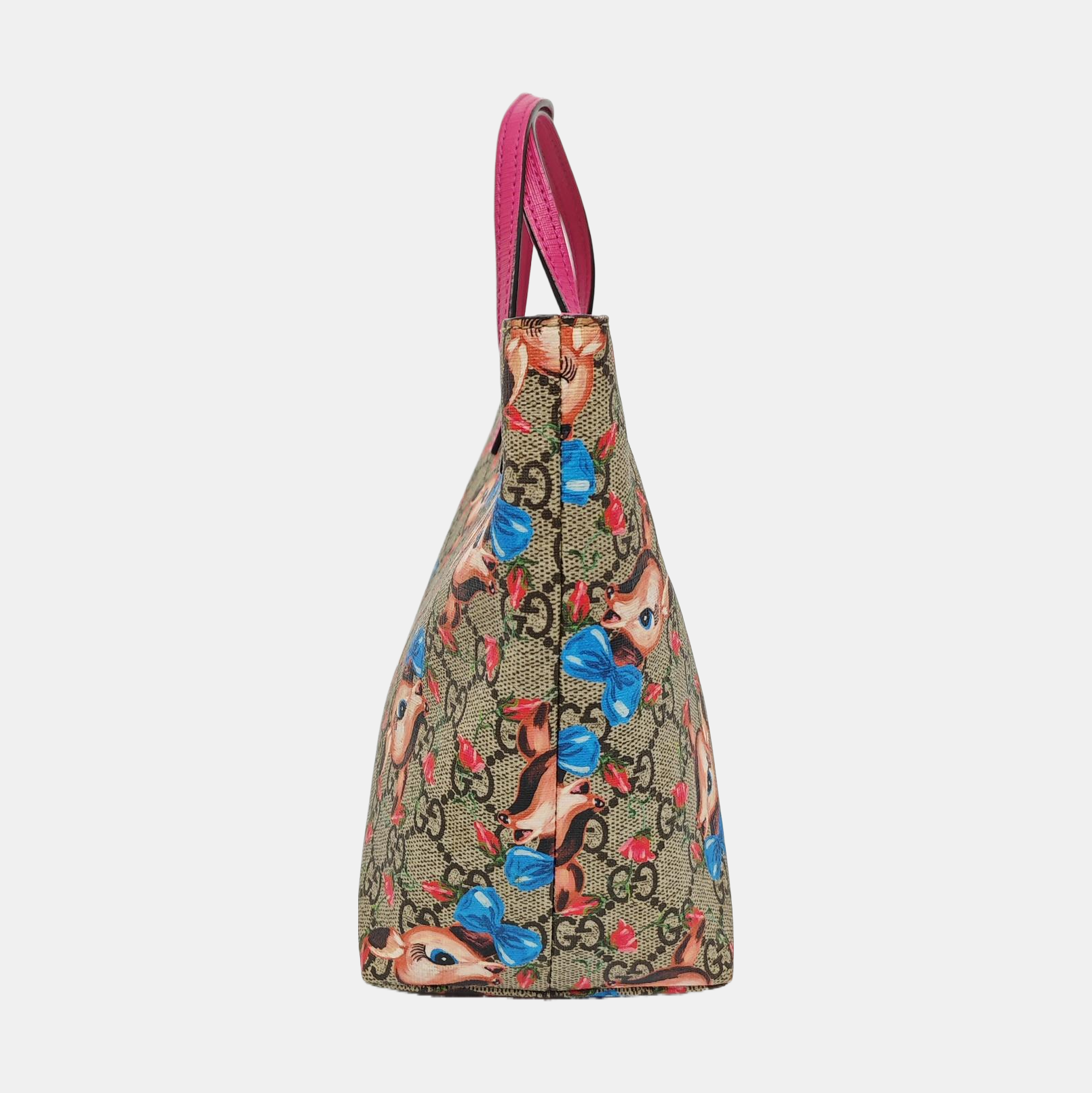 Children’s GG Bucket Monogram Coated Canvas Beige