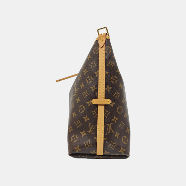 CARRYALL MM Monogram Coated Canvas Brown
