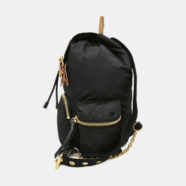 The Rucksack Medium Nylon Black