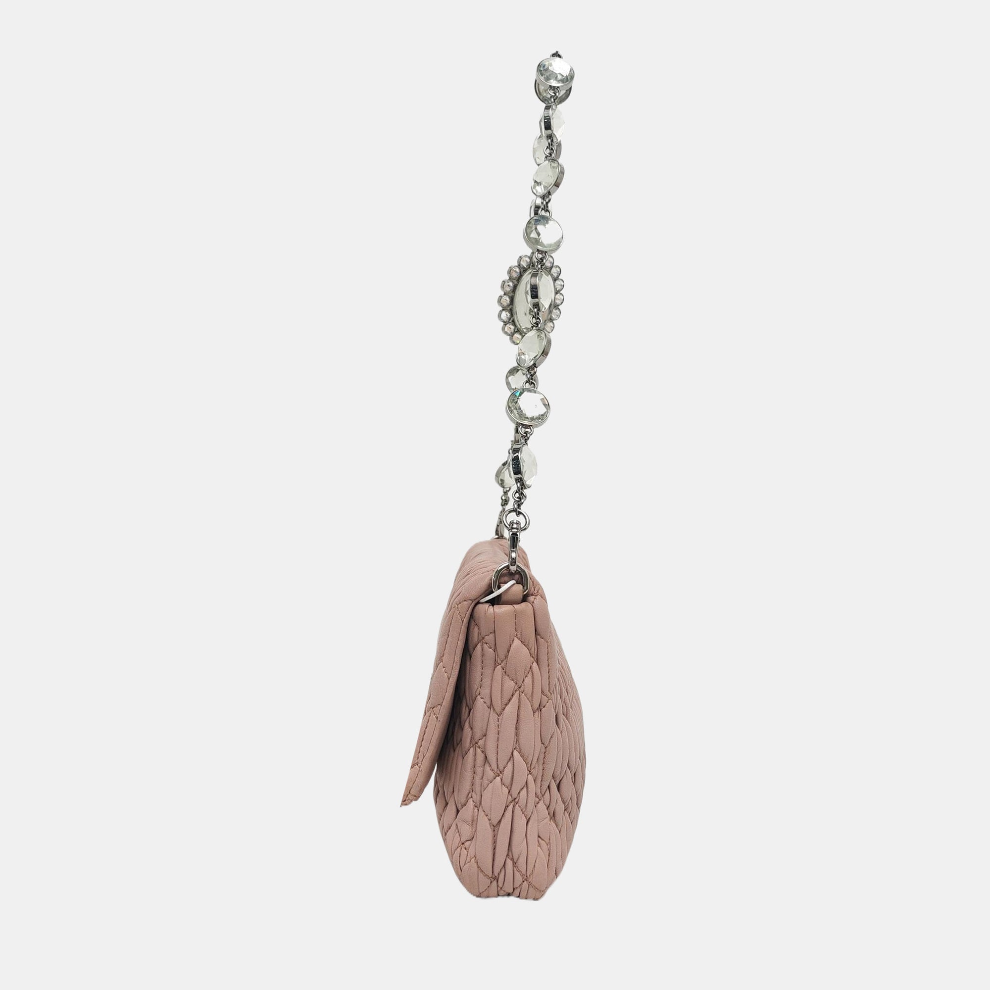 Crystal Lambskin Pink