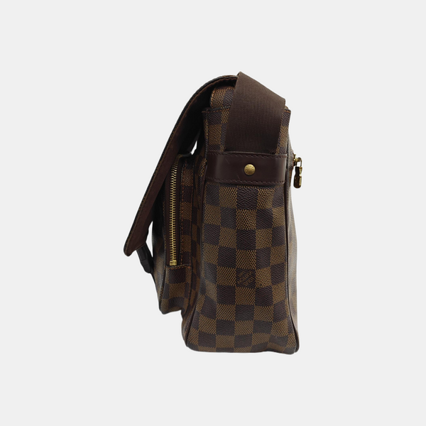 MELVILLE Damier Ebene Coated Canvas Brown