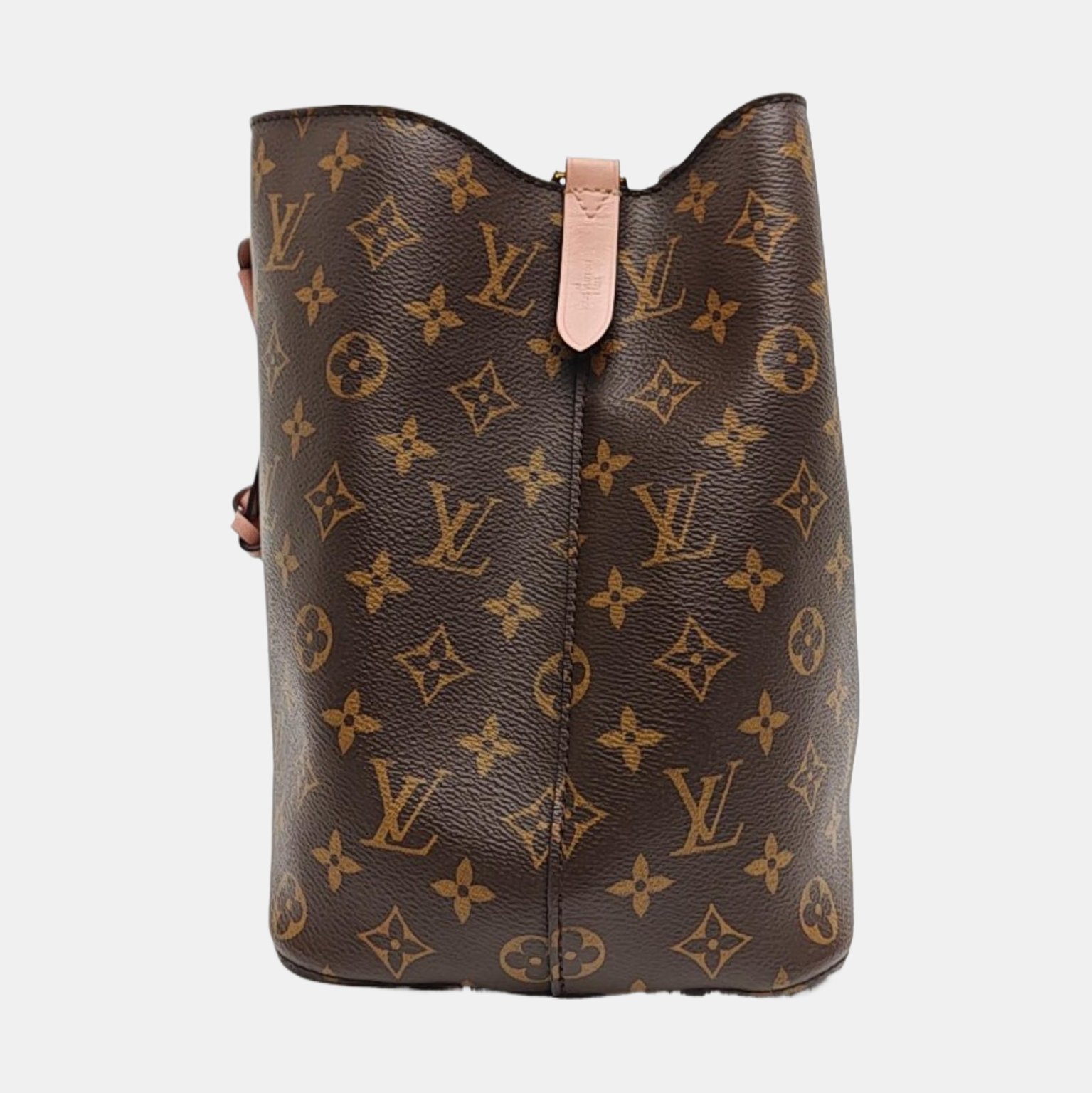 NÉONOÉ MM Monogram Coated Canvas Brown