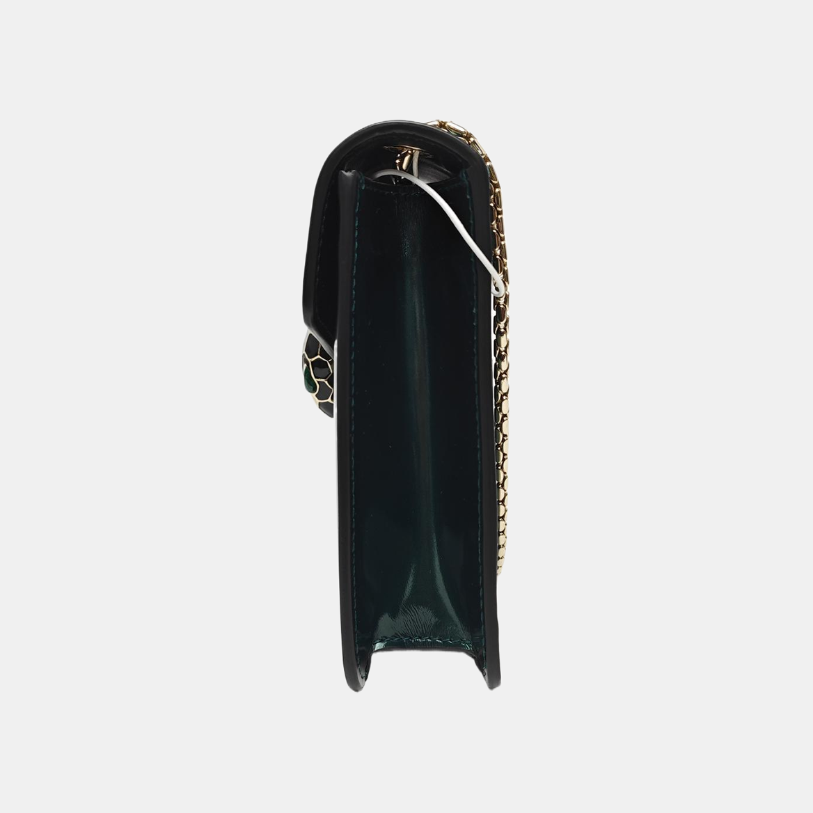 SERPENTI FOREVER Small Patent Leather Green