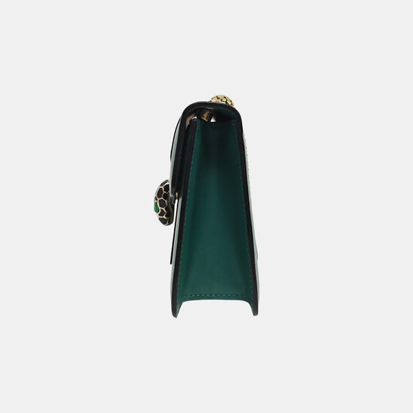 SERPENTI FOREVER Small Calfskin Green