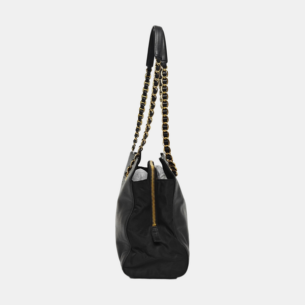 Calfskin Tote Bag Black