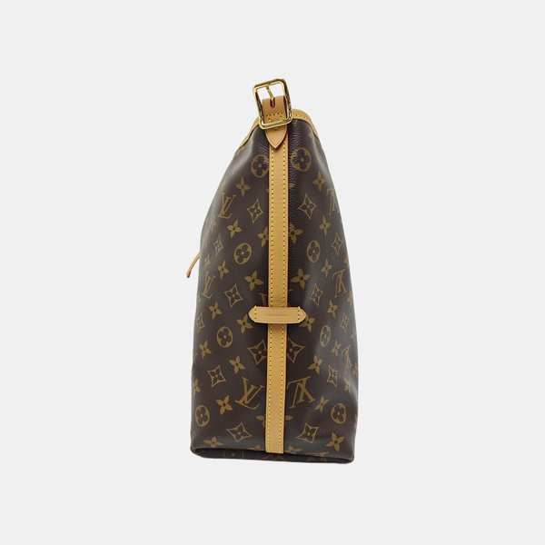 CARRYALL MM Monogram Coated Canvas Brown