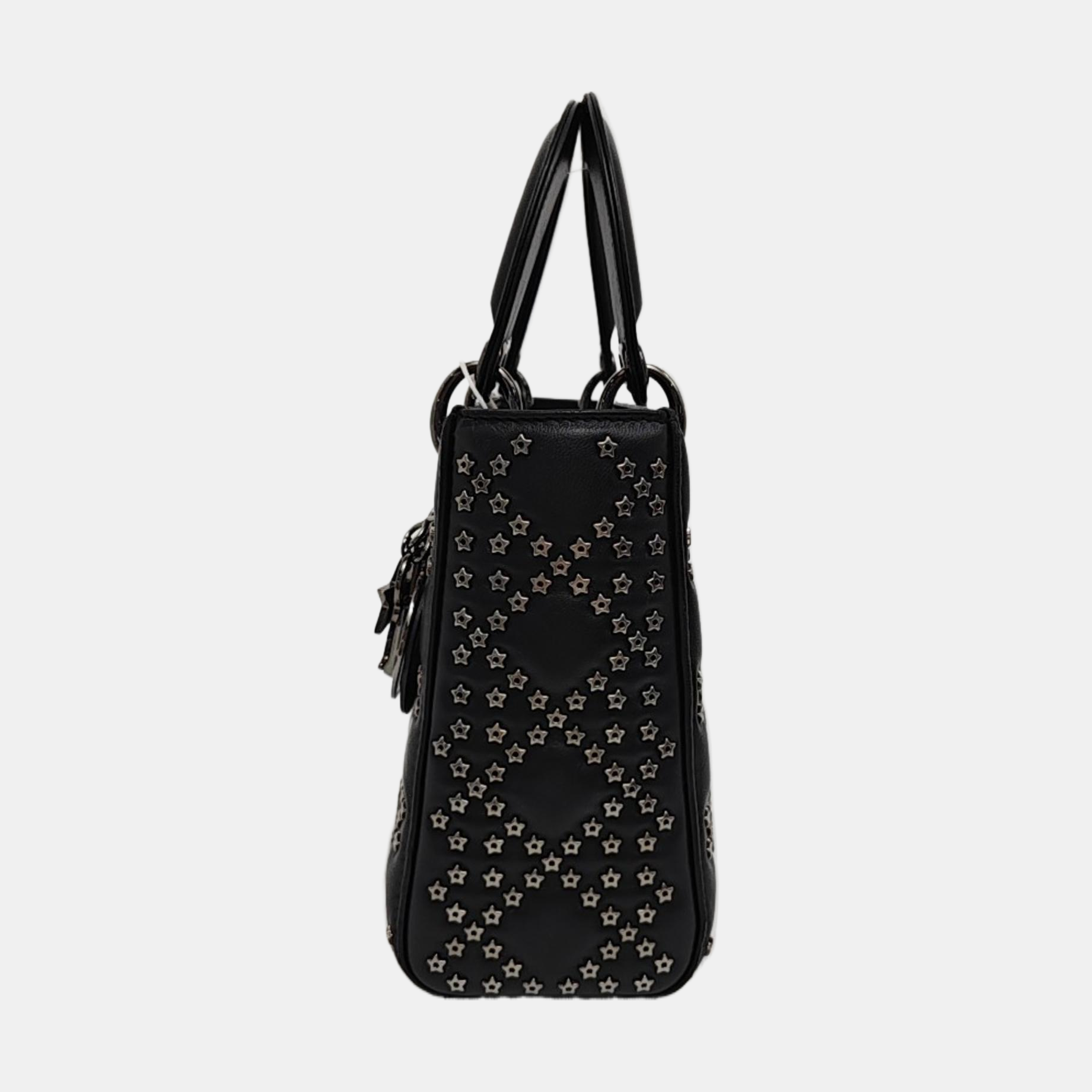 Lady Dior Small Cannage Lambskin Black