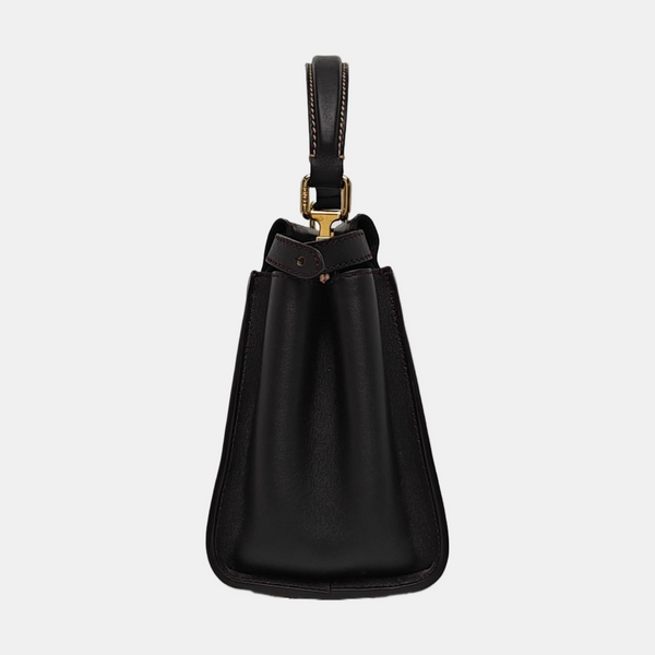 Peekaboo Mini Lambskin Black