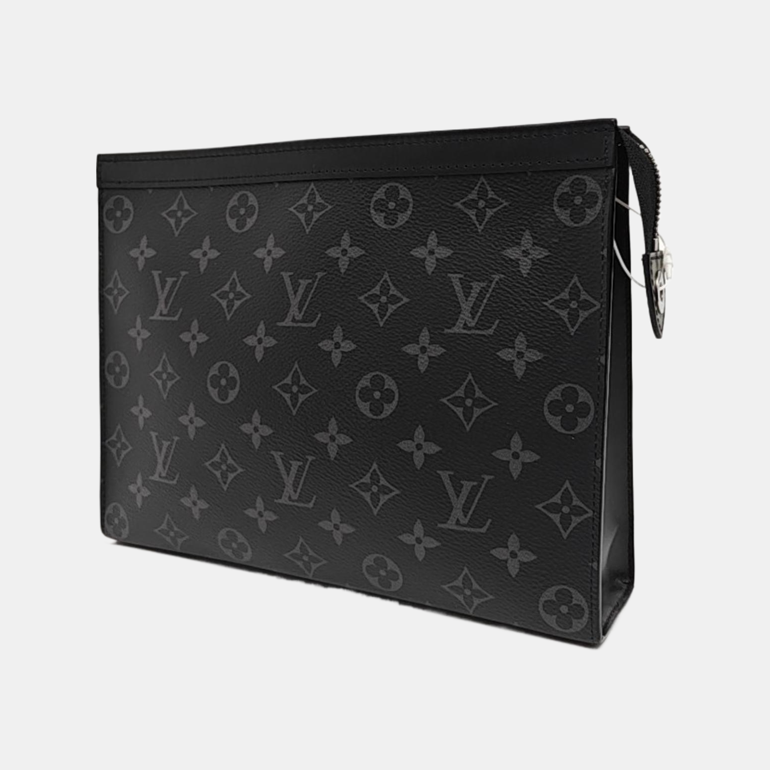 Pochette Voyag MM Monogram Coated Canvas Black