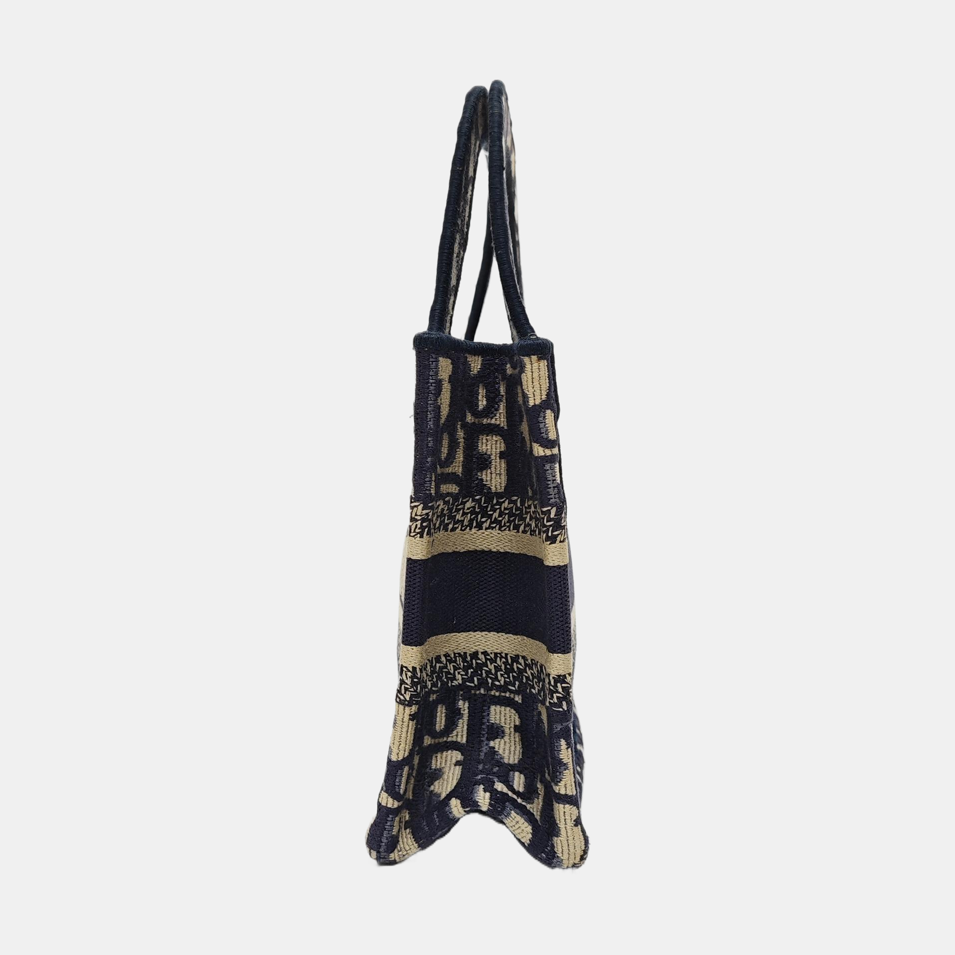 Book Tote Mini Canvas Blue