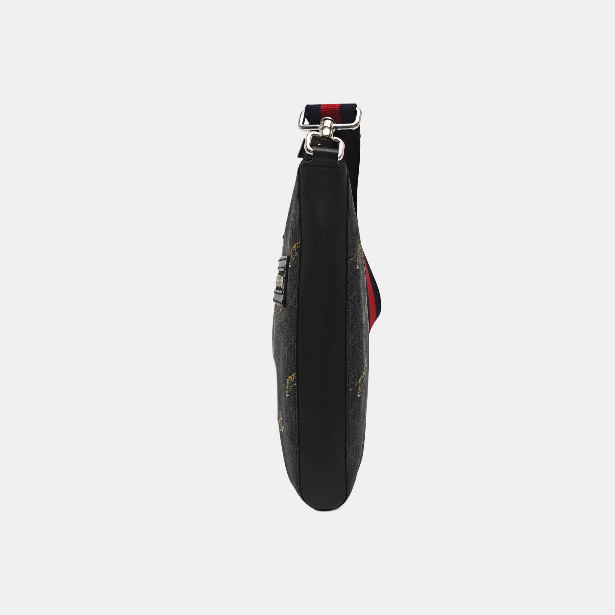 GG Supreme Monogram Coated Canvas Black