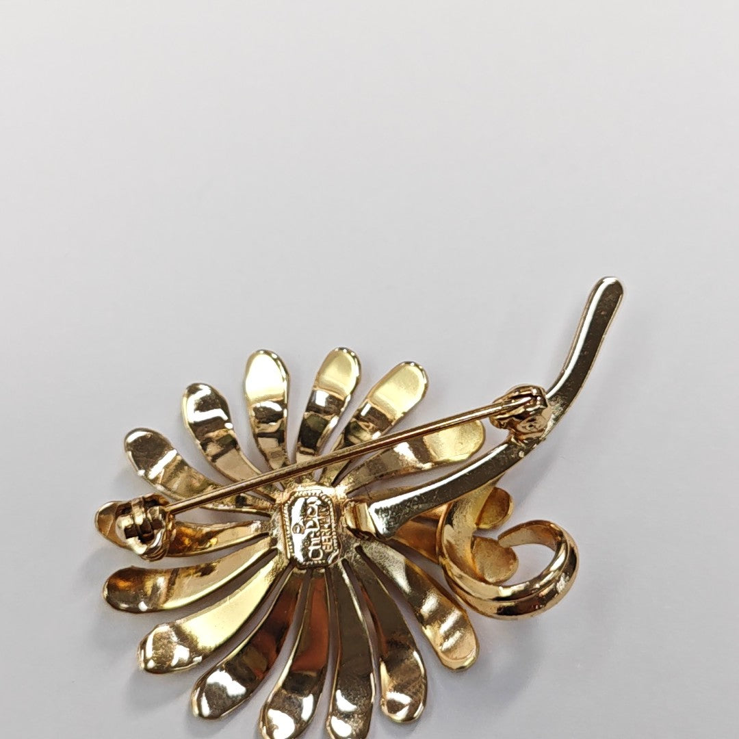 Metal Rose Gold Brooch