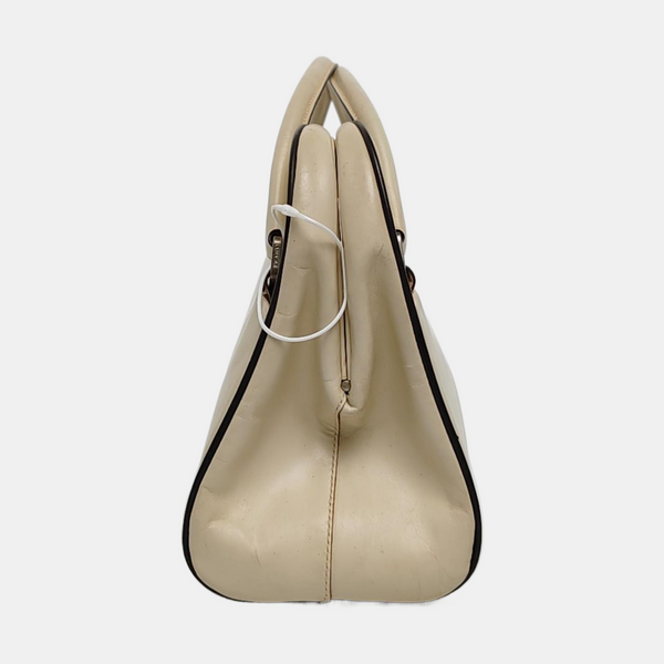 Quilted Calfskin Beige