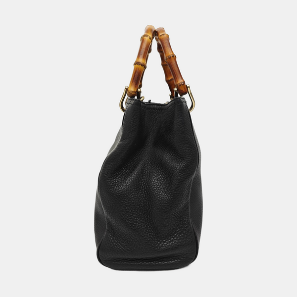 Bamboo 1947 Medium Calfskin Black