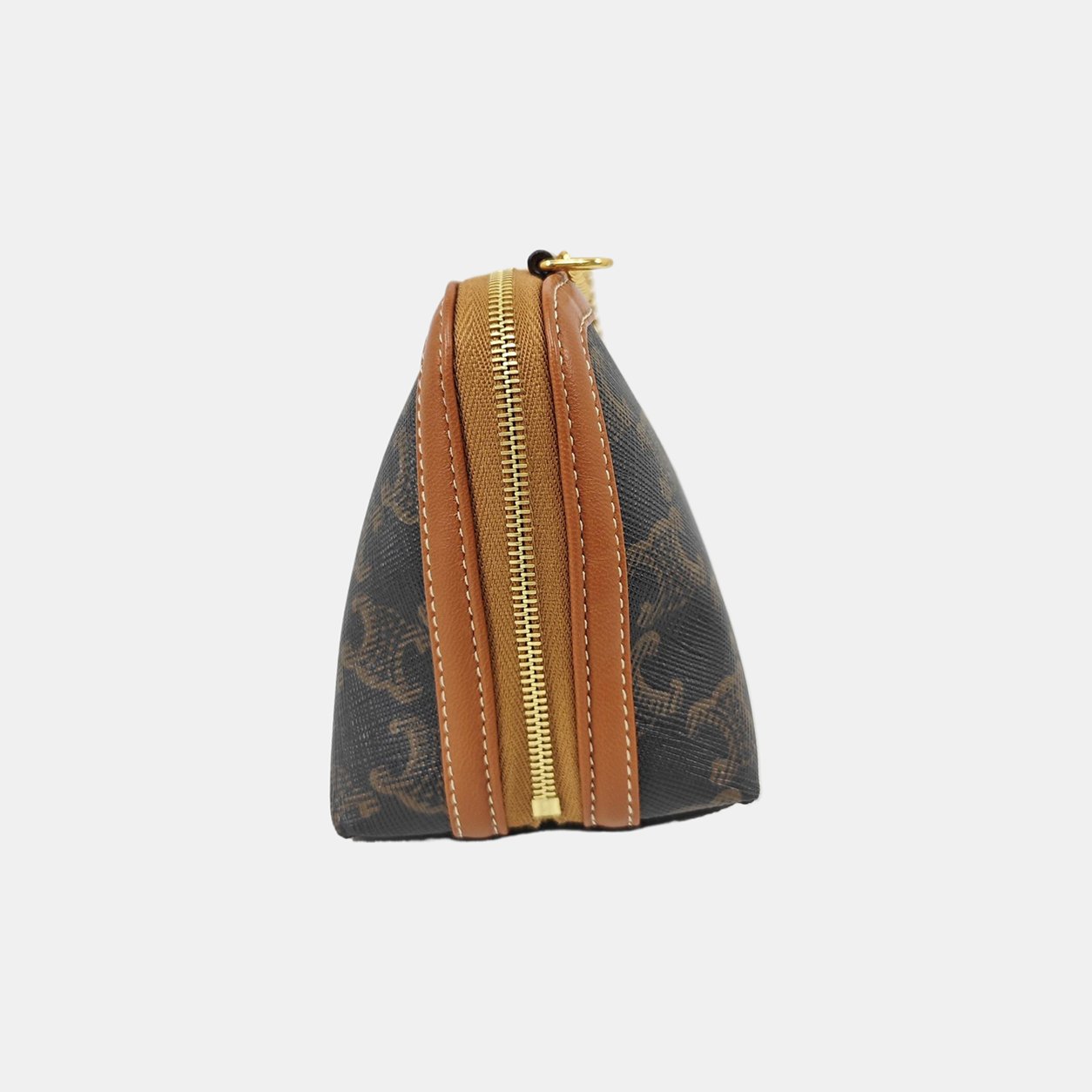 TRIOMPHE Mini Coated Canvas Brown