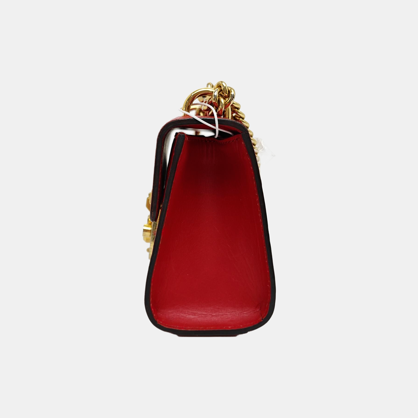 Padlock Small Monogram Calfskin Red