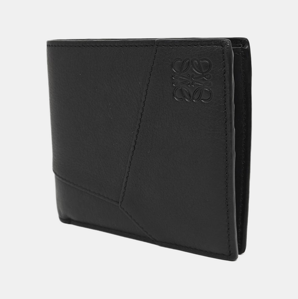 Puzzle Calfskin Black Wallet