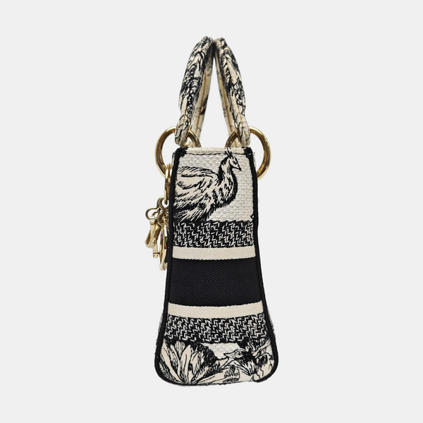 Lady Dior Mini Canvas Multicolor