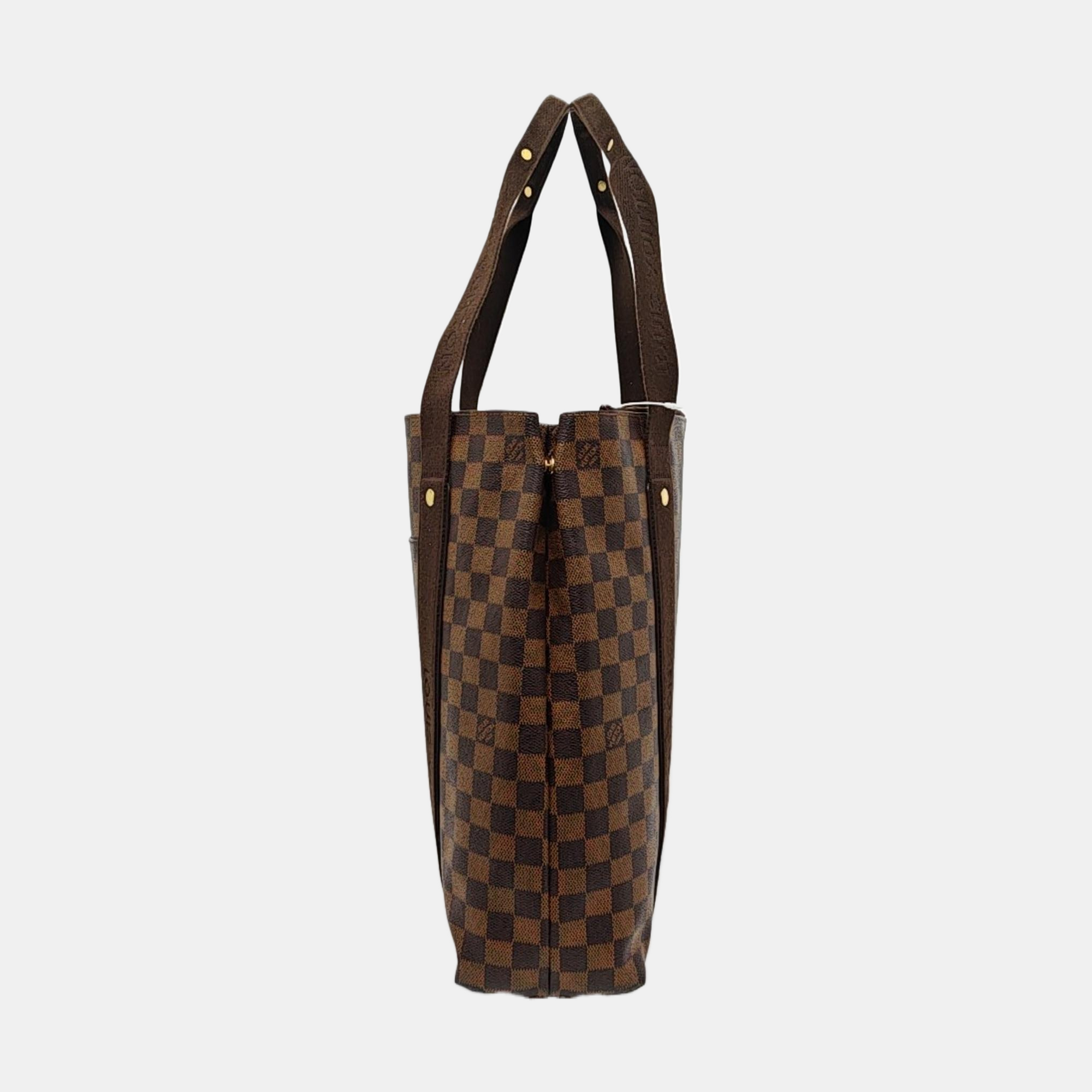 VINTAGE BEAUBOURG Damier Ebene Coated Canvas Brown