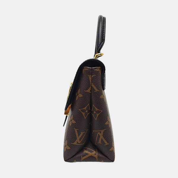 LOCKY BB Monogram Coated Canvas Brown