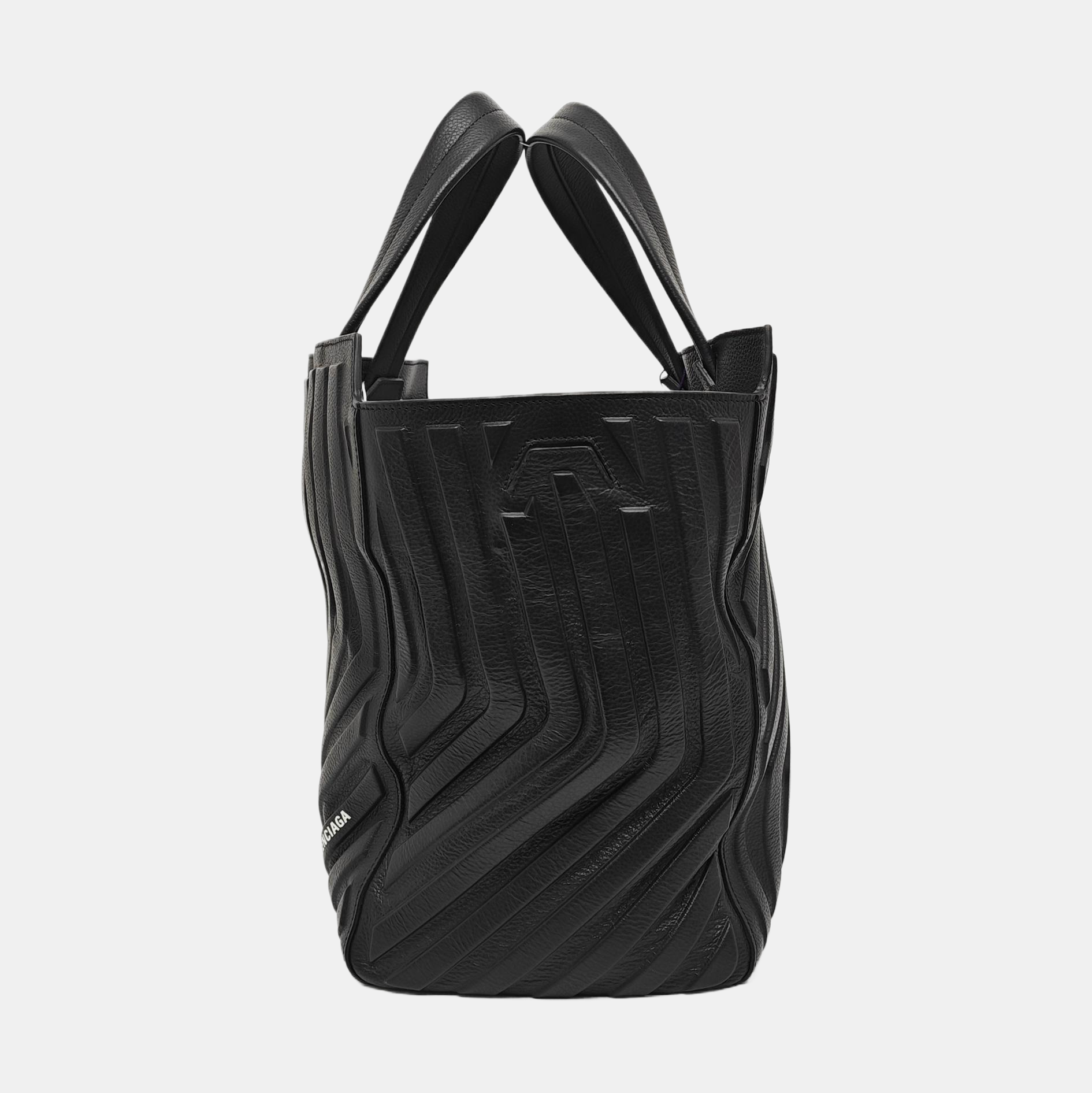 HAMPTON CARRY ALL Medium Calfskin Black
