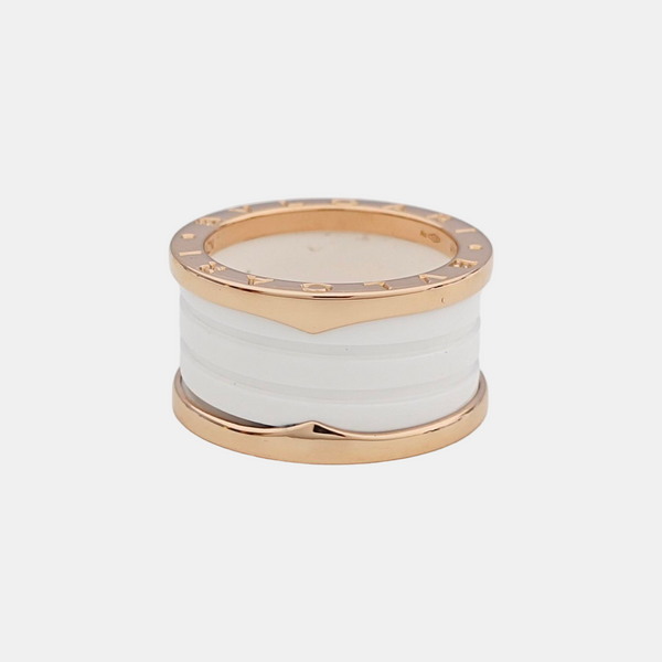 B.ZERO1 18k Rose Gold Ring EU 54