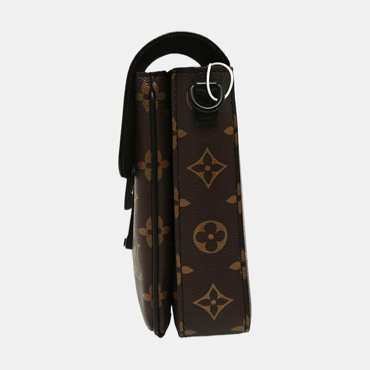 S LOCK Mini Monogram Coated Canvas Brown